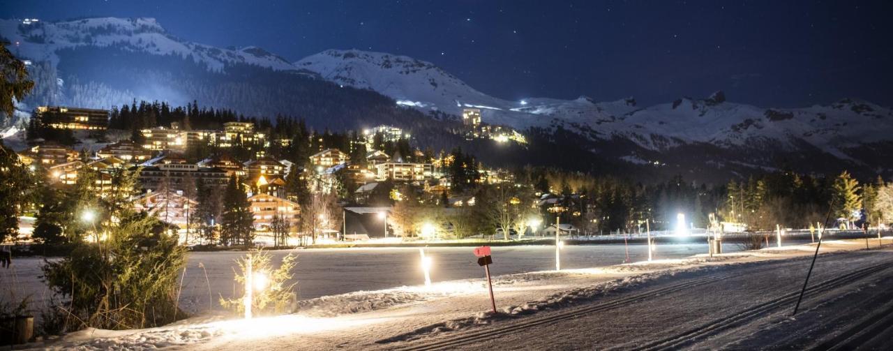 Au Bon Coeur L Golf 5Min L Vue L 4 Pers Lägenhet Crans-Montana Exteriör bild